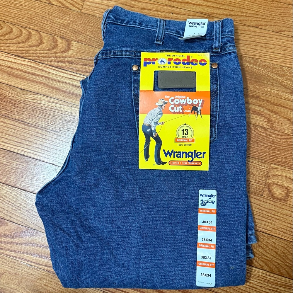 Wrangler Men's Pro Rodeo Cowboy Cut  Original Fit Jeans | 36X34
